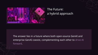 Open-Source GenAI vs. Enterprise GenAI: Navigating the Future of AI ...