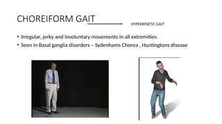 different types of Gait in orthopaedic injuries | PPTX