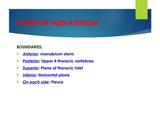 DR. ARIHO ANATOMY OF THE SUPERIOR AND POSTERIOR MEDIASTINIUM.ppt