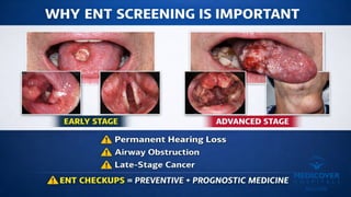 Comprehensive ENT Screening and Early Detection of Head & Neck ...