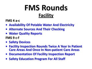 Space For Bed Side Furniture For Patients.