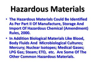 NBC Of India   Specifications ( 2005 )Part 4:  Fire & Life Safety180 Page DocumentClassification Of Building As Per Fire Safety