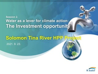 Solomon Tina River HPP Project
 