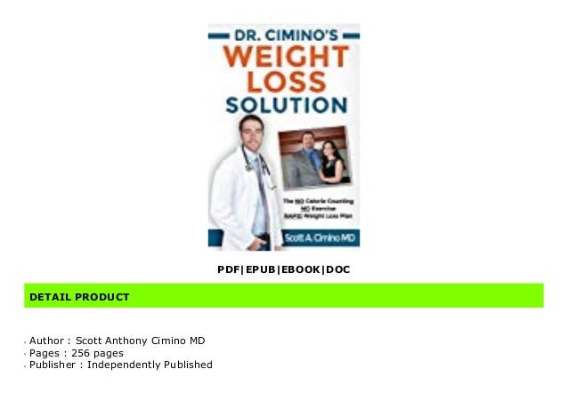 Read Dr. Cimino's Weight Loss Solution The No Calorie