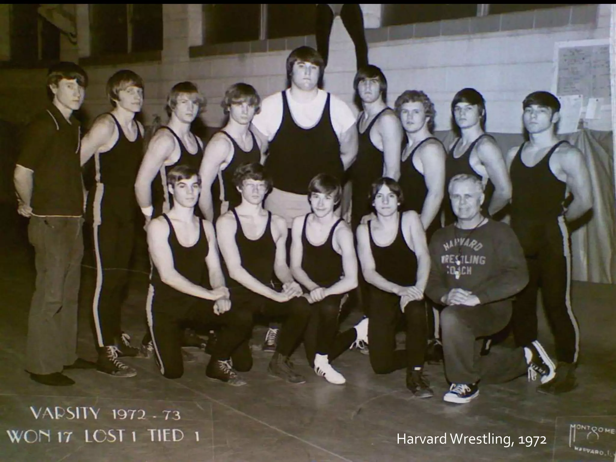 Harvard Wrestling, 1972
 