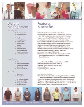 Dr. Darm Weight Loss brochure