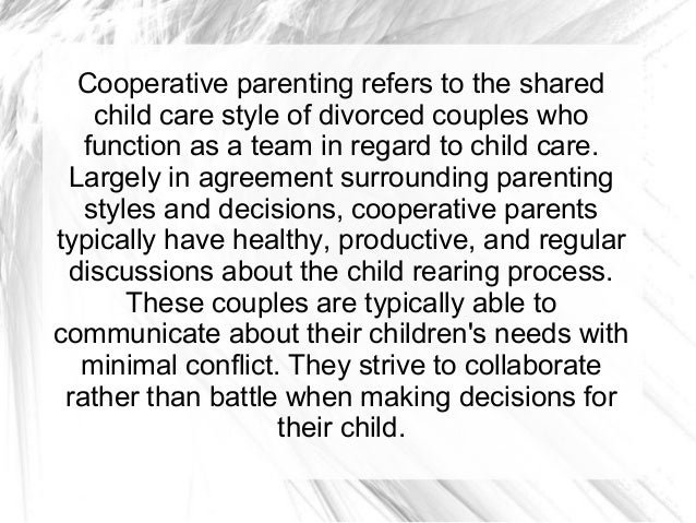 dr dina t trevino what is cooperative parenting dina trevino