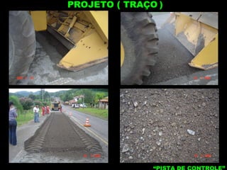 PROJETO ( TRAÇO   ) “ PISTA DE CONTROLE”  