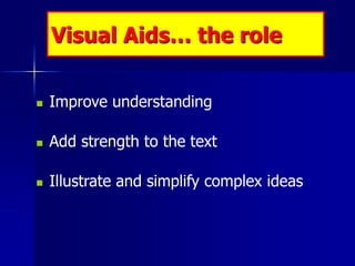 PowerPoint basics:
1. What font to use
     Type size should be 18 points or larger:
                    18 point

       ...