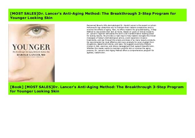 the lancer method anti aging regimen