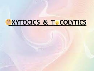 XYTOCICS & T COLYTICS
 