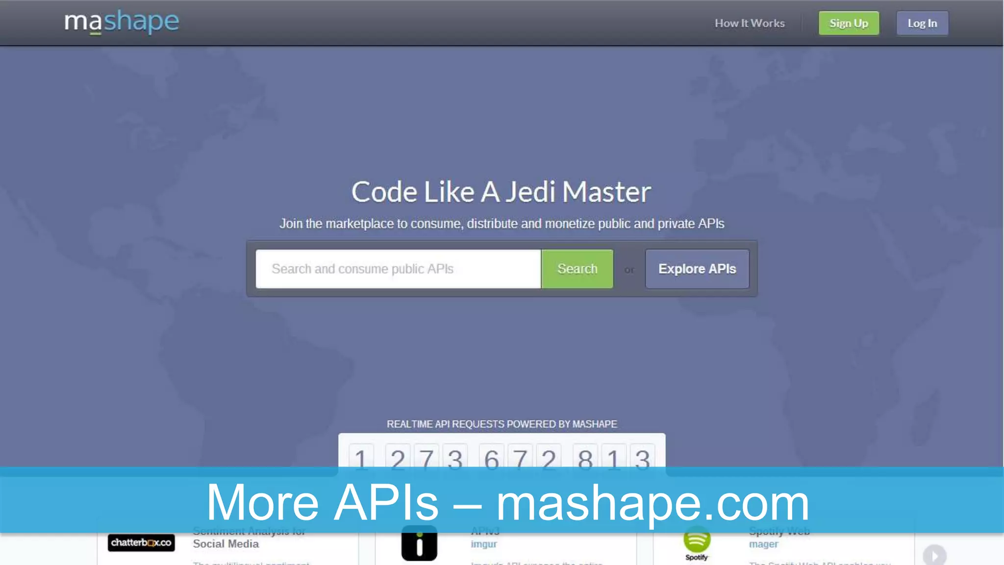 More APIs – mashape.com