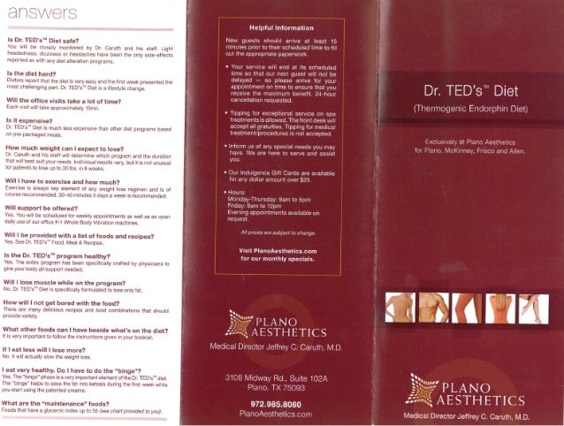 Dr. Ted Diet Dallas - Diet Success with Plano Aesthetics