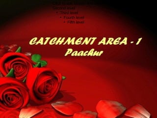 Click to edit Master text styles
Second level
  ●
    Third level
    ●
       Fourth level
       ●
         Fifth level
 