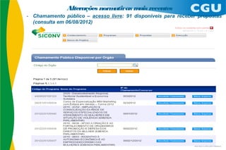 Alterações normativas m recentes
                       ais
 