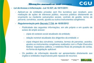 Alterações normativas m recentes
                       ais
 