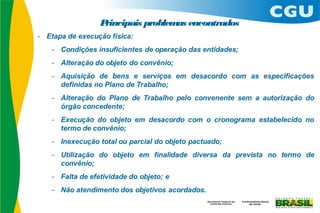 Principais problem encontrados
                  as
 