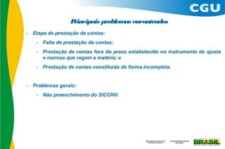 Principais problem encontrados
                  as
 