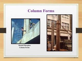 importance of formwork and types of formwork | PPT