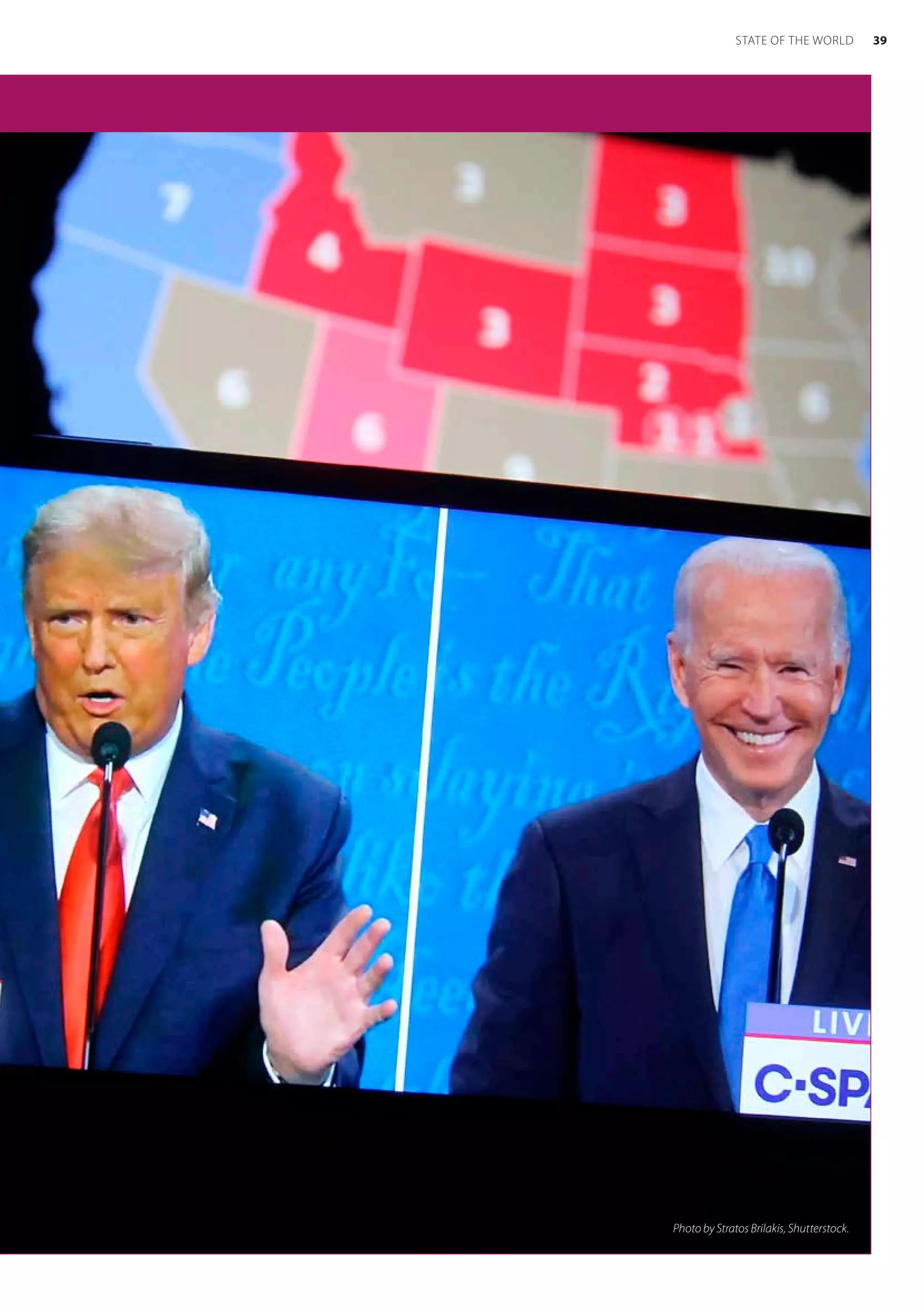 Photo by Stratos Brilakis, Shutterstock.
39
STATE OF THE WORLD
 