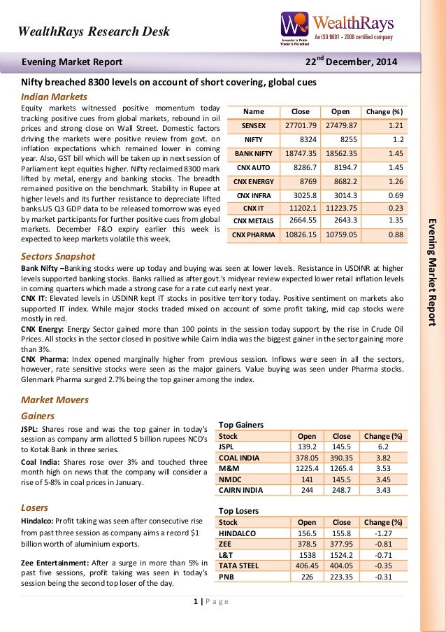 equity research report sample pdf