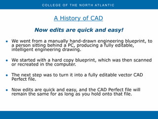 Unit 1 - Introduction and History of CAD/CAM | PPTX