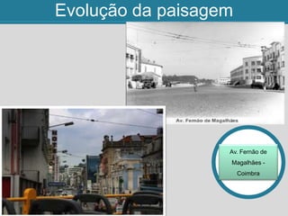 Evolução da paisagem
Av. Fernão de
Magalhães -
Coimbra
 
