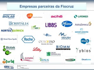 Empresas parceiras da Fiocruz
 