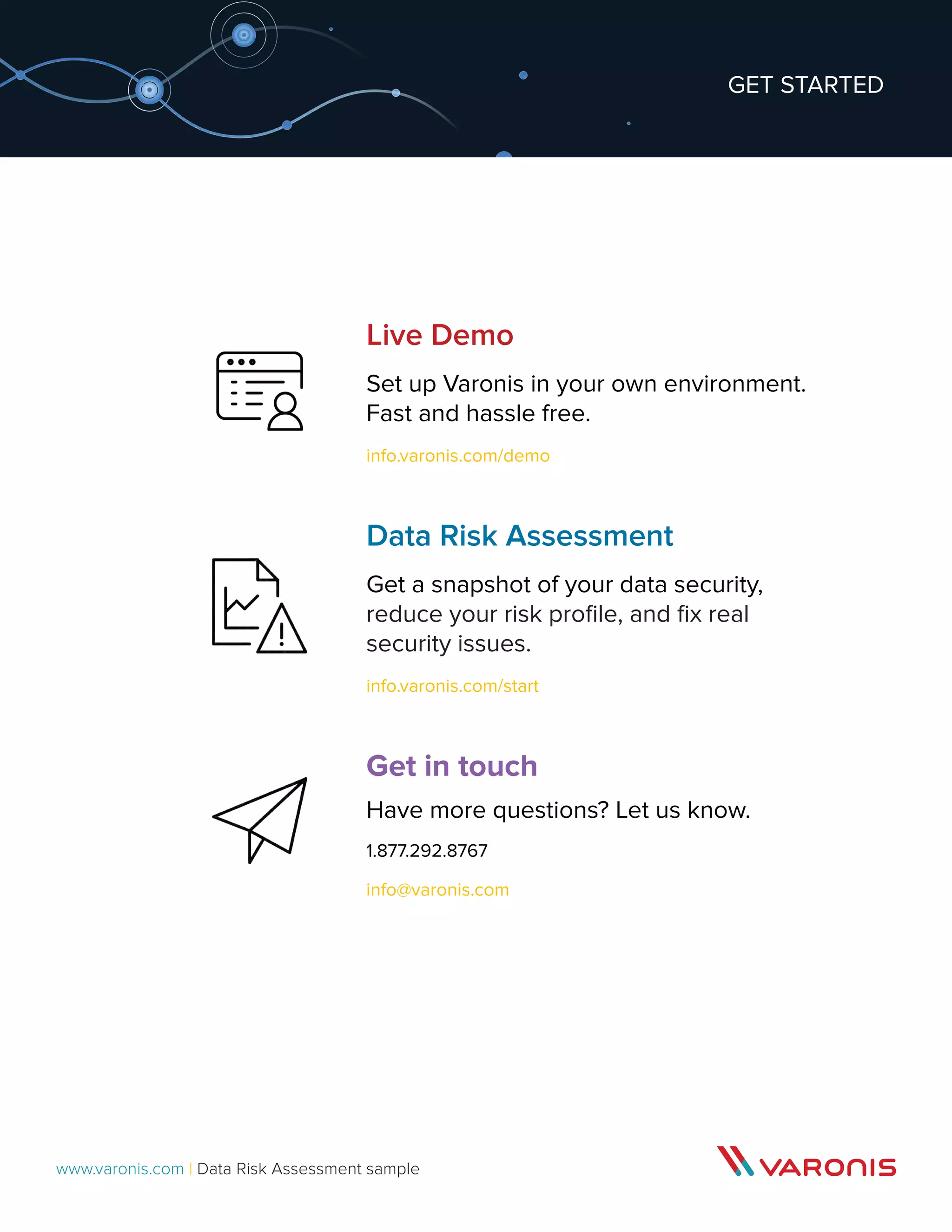 Sample of The Varonis Data Risk Assessment | PDF