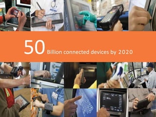 50Billion connected devices by 2020
 