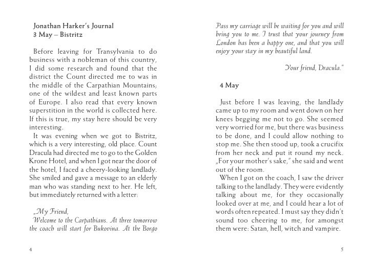 Dracula simplified version