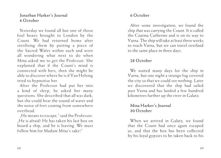 Dracula simplified version