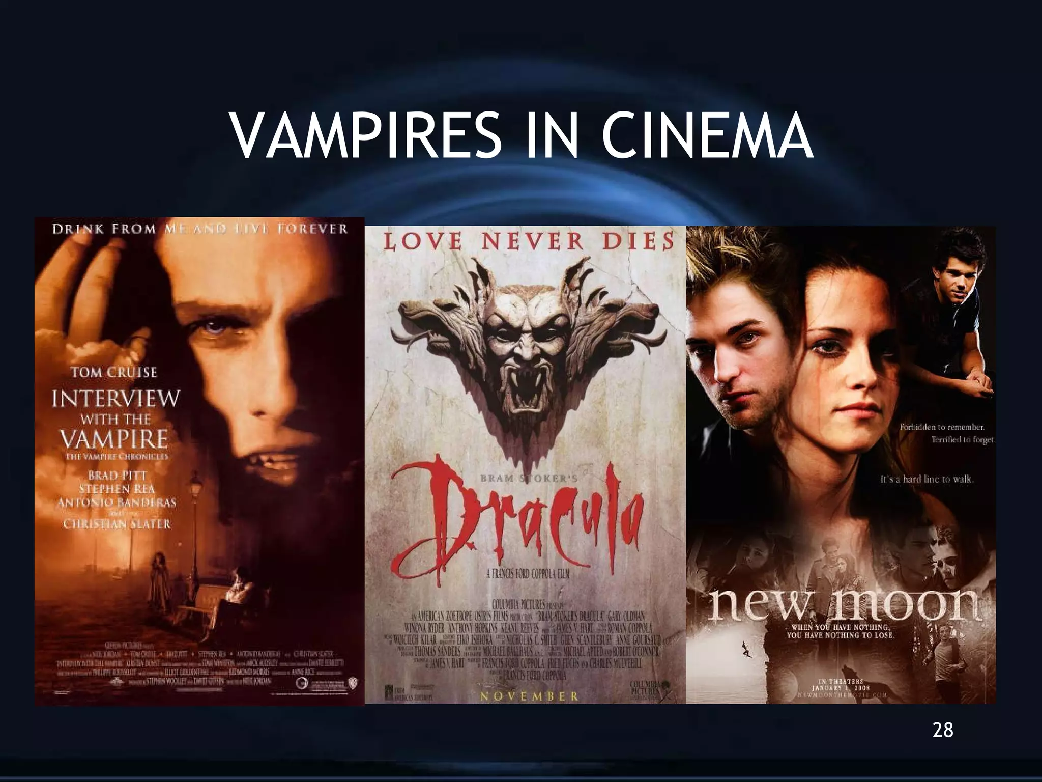 VAMPIRES IN CINEMA 