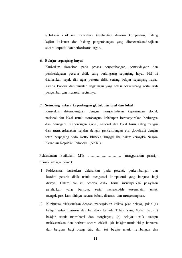 Contoh Sk Tim Pengembang Kurikulum Sd 2019 Dunia Sosial