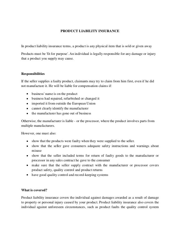 product liability claims examples Product liability claims examples.