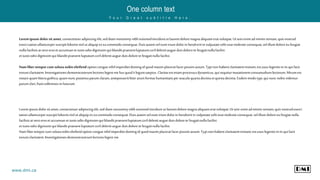 Loremipsum dolorsitamet,consectetueradipiscingelit,seddiamnonummynibheuismodtinciduntutlaoreetdoloremagnaaliquameratvolutpat.Utwisi enimad minimveniam,quisnostrud
exercitationullamcorpersuscipitlobortisnislutaliquipex eacommodoconsequat.Duisautemveleumiriuredolorinhendreritin vulputatevelitessemolestieconsequat,velillumdoloreeufeugiat
nullafacilisisatveroeroset accumsanetiustoodiodignissimqui blanditpraesentluptatumzzrildelenitaugueduisdolorete feugaitnullafacilisi.
etiustoodiodignissimqui blanditpraesentluptatumzzrildelenitaugueduisdolorete feugaitnullafacilisi.
Namlibertemporcum soluta nobis eleifend optioncongue nihilimperdietdomingid quodmazimplaceratfacerpossimassum.Typinonhabentclaritateminsitam;estusus legentisiniisqui facit
eorumclaritatem.Investigationesdemonstraveruntlectoreslegereme liusquodii leguntsaepius.Claritasestetiamprocessusdynamicus,qui sequiturmutationemconsuetudiumlectorum.Mirumest
notarequamlitteragothica,quamnuncputamusparumclaram,anteposueritlitterarumformashumanitatisperseaculaquartadecima etquintadecima.Eodem modotypi,quinuncnobisvidentur
parumclari, fiantsollemnesin futurum.
Loremipsumdolorsitamet,consectetueradipiscingelit,seddiamnonummynibheuismodtinciduntutlaoreetdoloremagnaaliquameratvolutpat.Utwisi enimad minimveniam,quis nostrudexerci
tationullamcorpersuscipitlobortisnislutaliquipex eacommodoconsequat.Duisautemveleum iriuredolorin hendreritin vulputatevelitessemolestieconsequat,velillumdoloreeufeugiatnulla
facilisisatveroerosetaccumsanetiustoodiodignissimquiblanditpraesentluptatumzzrildelenitaugueduisdoloretefeugaitnullafacilisi.
etiustoodiodignissimqui blanditpraesentluptatumzzrildelenitaugueduisdolorete feugaitnullafacilisi.
Namlibertemporcumsolutanobiseleifendoptionconguenihilimperdietdomingid quodmazimplaceratfacerpossimassum.Typinonhabentclaritateminsitam;estususlegentisin iisqui facit
eorumclaritatem.Investigationesdemonstraveruntlectoreslegere me
One column text
Y o u r G r e a t s u b t i t l e H e r e .
www.dmi.ca
 