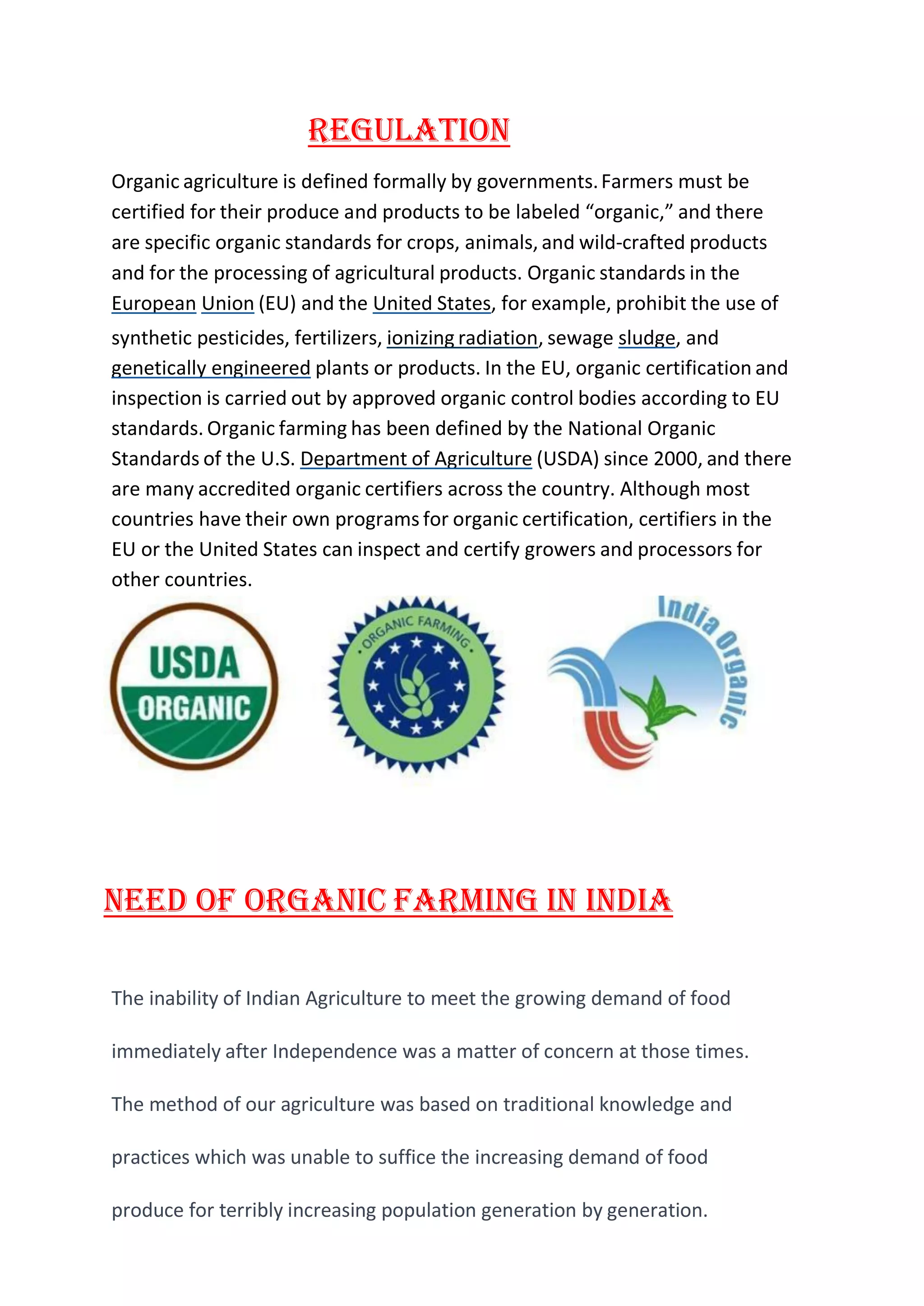 Photo inspiration: Visual Reference: Organic Farming Back To Nature