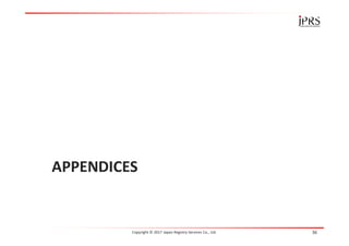 APPENDICES
Copyright © 2017 Japan Registry Services Co., Ltd. 36
 