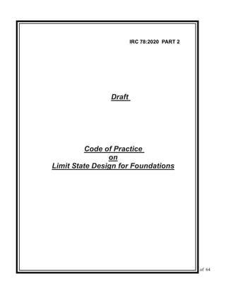 Draft Stop Irc Draft-IRC-78-2020 PT II.pdfDraft-IRC-78-2020 PT II.pdf