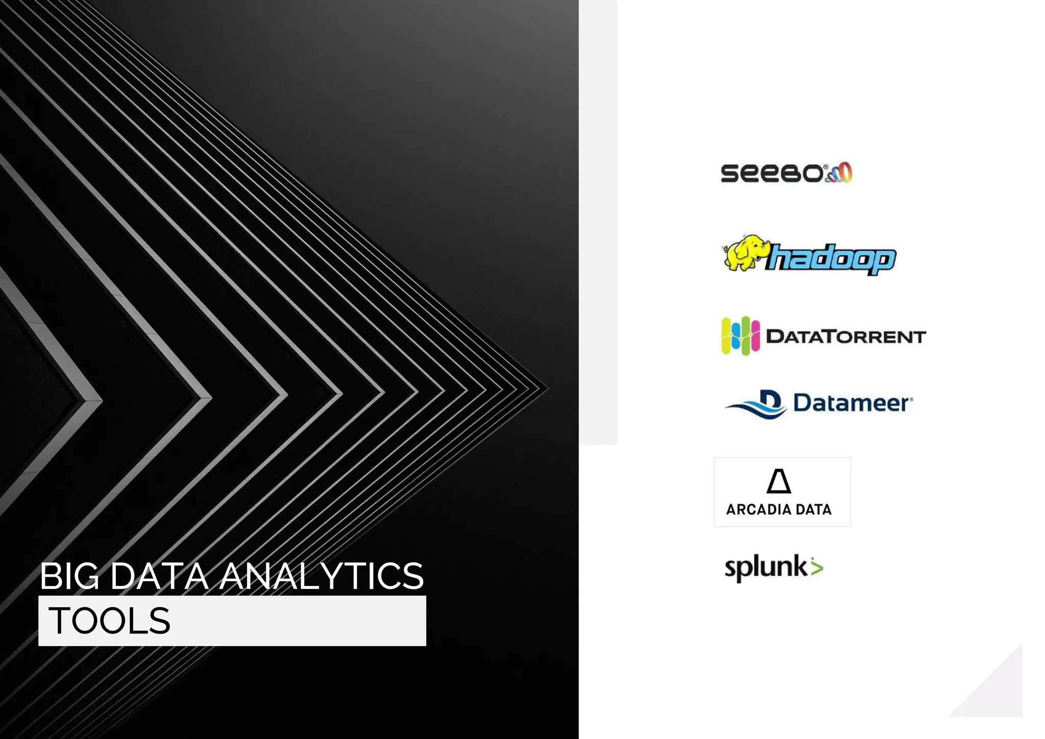 BIG DATA ANALYTICS
TOOLS
 