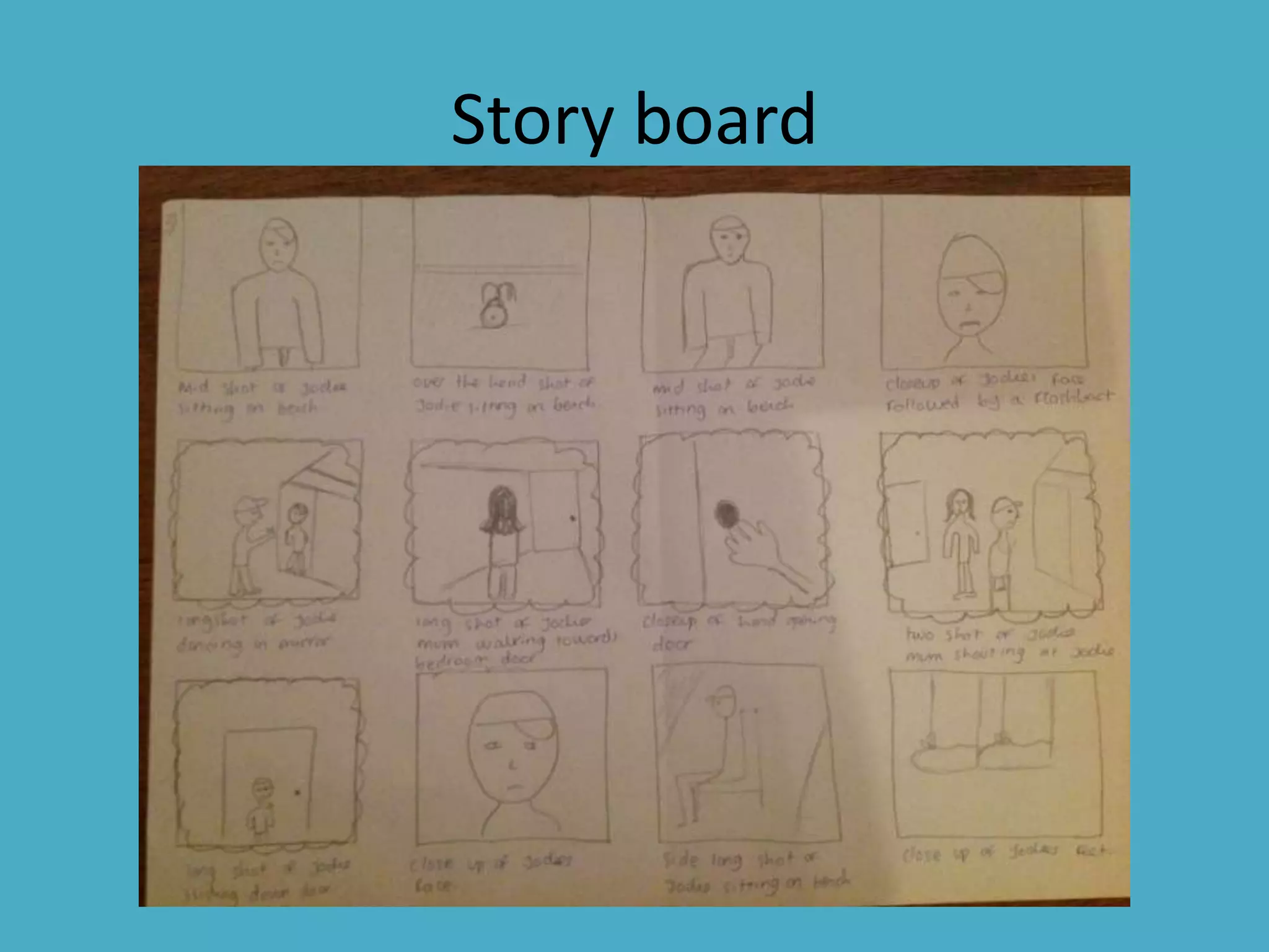 Story board
 