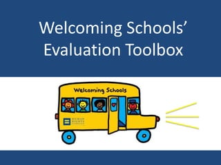 Welcoming Schools’ Evaluation Toolbox 