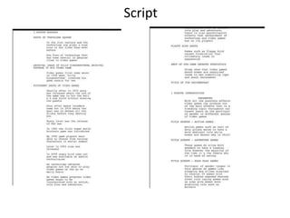 Script
 