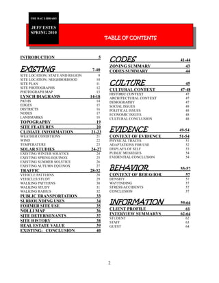 BAC Library Building Program | PDF