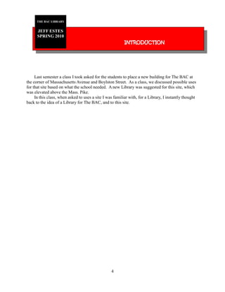 BAC Library Building Program | PDF