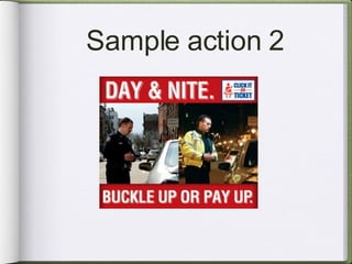 Sample action 2 