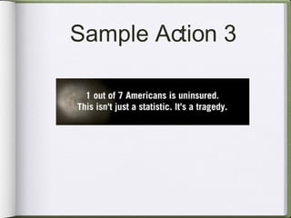Sample Action 3 