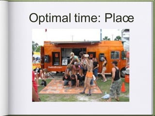Optimal time: Place 