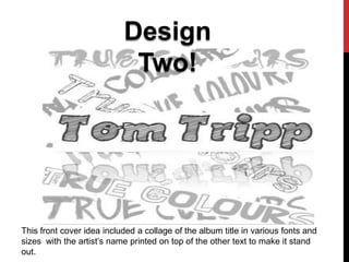 Draft album cover designs 2 | PPTX