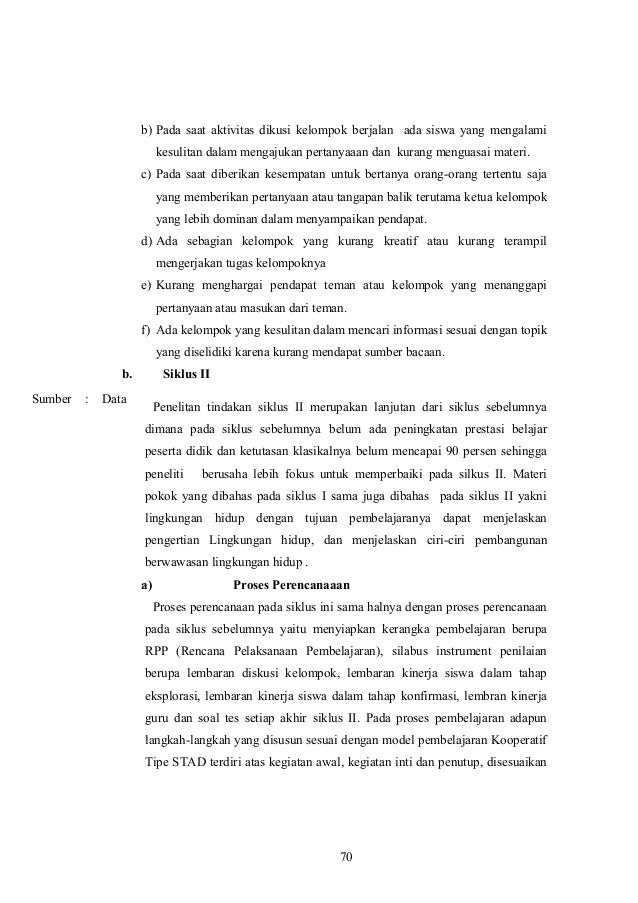 Contoh Skripsi PTK Geografi